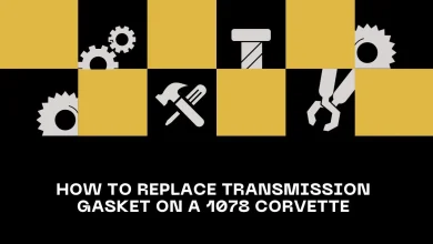 how to replace transmission gasket on a 1078 corvette