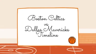 Boston Celtics vs Dallas Mavericks Timeline?