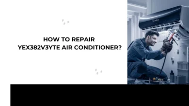 repair yex382v3yte air conditioner