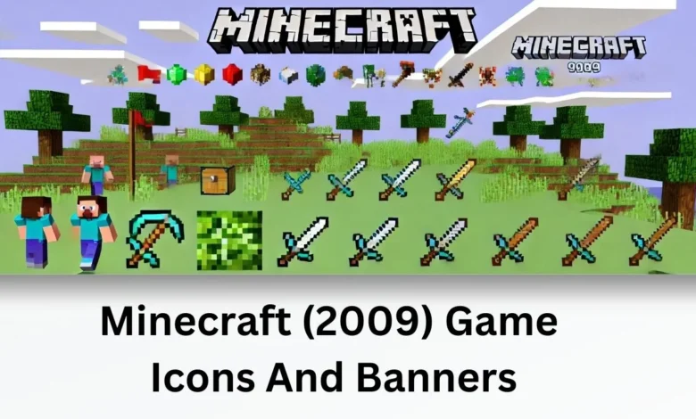 Minecraft (2009) Game Icons Banners