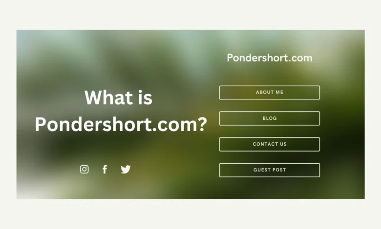 pondershort.com