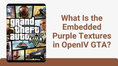 what is the embedded purple textures in openiv gta